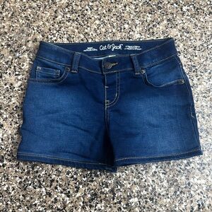 Cat & Jack Women's Dark Blue Jean Shorts